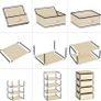 Cabinet Storage Shelf with 4 Fabric Drawers - Free Delivery Nationwide Image 8