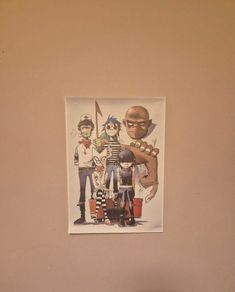Gorillaz Canvas Poster