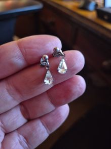 Tiny Vintage Drop Earrings