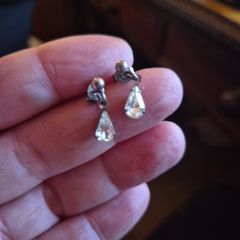 Tiny Vintage Drop Earrings