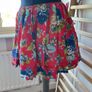 skirt bnwt Abercrombie & fitch red floral skirt medium Image 5