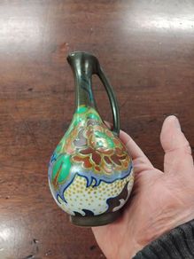 Hand Painted Couda Jug
