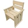 5 Piece Outdoor Dining Set Impregnated Pinewood Image 3