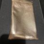 Soft Gold Metallic Leather Sunglasses Case Image 2