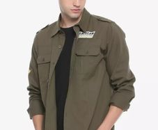 Official Men's 2XL Rick And Morty SEAL Team Ricks Military Jacket (Hot Topic Exclusive) (Brand New & Unopened)