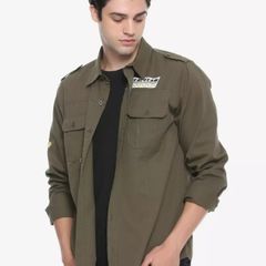Official Men's 2XL Rick And Morty SEAL Team Ricks Military Jacket (Hot Topic Exclusive) (Brand New & Unopened)