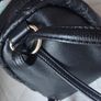 GUESS Monogram Faux Leather Mini Backpack in Black Image 8