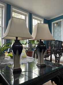 Pair of table lamps