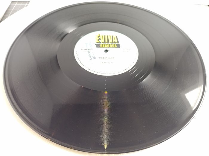 Deep Blue - Deep Blue - Eviva Records - HUGE Ibiza SASHA Classic! Downtempo Ambient HOUSE Breaks ORIGINAL 1990 Pressing! Condition: Near MINT!