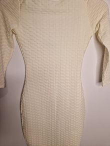 Textured Rib Bandeau Dress