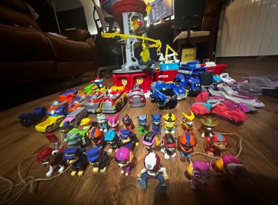 PAW Patrol Toys Bundle, Huge Set with Tower, Vehicles and Figures