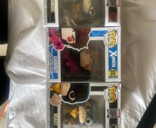 Marvel Funko Pop Lot X- Men : Gambit, Beast and Angel