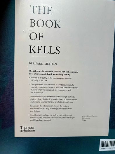The Book of Kells - hardback - Bernard Meehan
