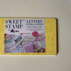 Sweet stamp embossing set