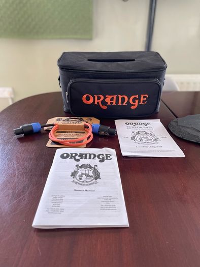 Orange Bass head and Cab.