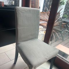 Dining table and chairs x 4