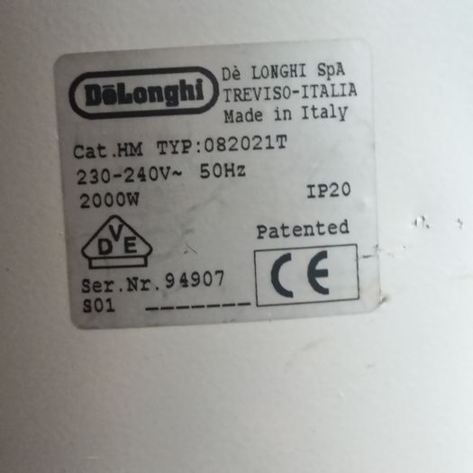 DeLonghi Radiator