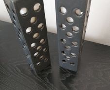 Two Candles in Candle Holders