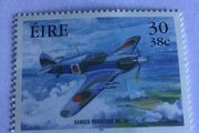 Irish stamp Aviation - Aer Corps  Hawker Hurricane