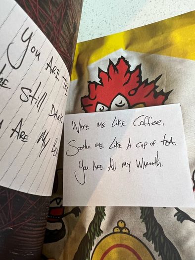 all the words are yours - haiku on love by Tyler Knott Gregson - HB