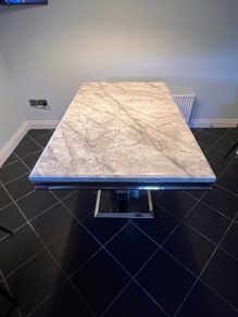 Solid Marble Dining Table