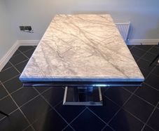 Solid Marble Dining Table