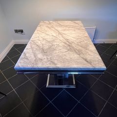 Solid Marble Dining Table