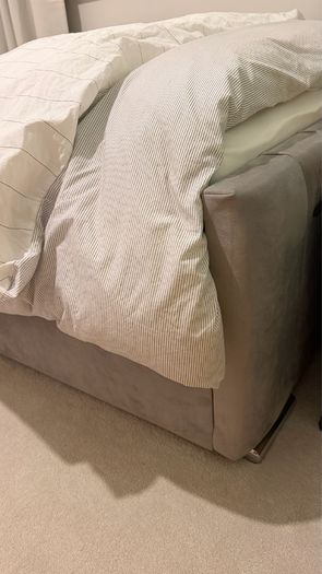 single bed grey