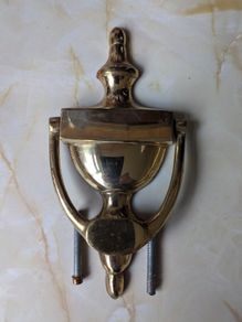 brass door knocker