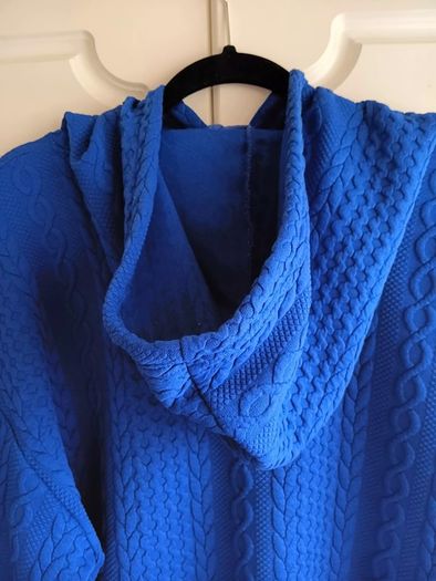 Royal blue long-sleeve Hoodie