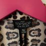 TOPSHOP Petite Animal Print Wrap Pyjama Shirt Size 10! Image 7