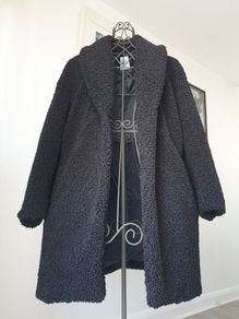 Zara Teddy Coat Size Large