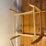 Beautiful straw Moses basket with Clair de lune rocker and two Clair de lune covers Image 3