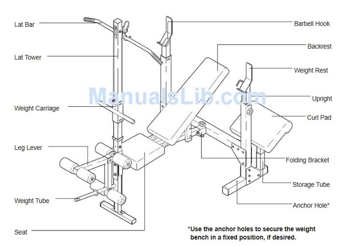 WeiderPro 435 Bench