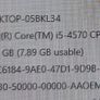 HP Elitedesk H5U03ET desktop pc Image 2