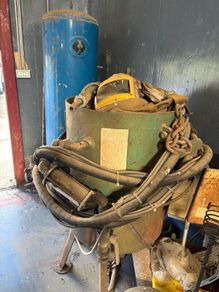 Sandblaster and compressor