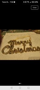 Merry Christmas sign