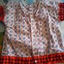 DP...am beautiful orange top with pretty details Image 6