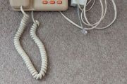 Vintage retro telephone
