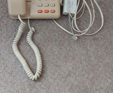 Vintage retro telephone