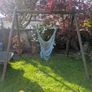 Wooden swing and seesaw Image 4