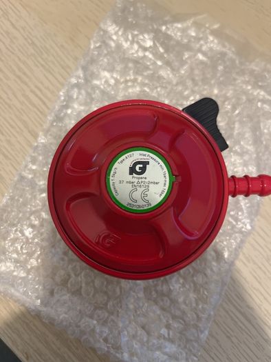 Clip on Regulator for Gas Bottles 27mm