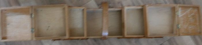 Vintage rustic wood box