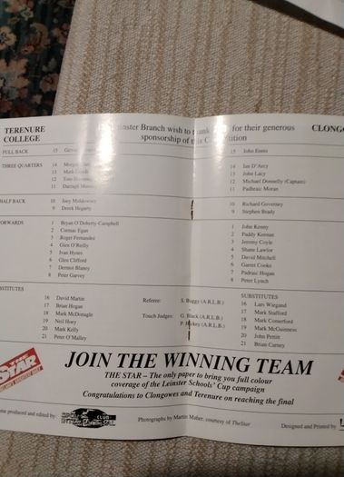 Four Assorted  Rugby Programmes