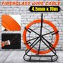 BRAND NEW Fish Tapeglass Fiber Cable Puller Fiberglass Rodder with Head Fish Tape 4.5 MM X 70MTS Cable Image 2