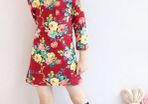 New Girls autumn long sleeve mini dress Size 2-3 yrs