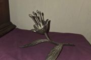 Mid Century S. Agudo Flower Petal Ashtray