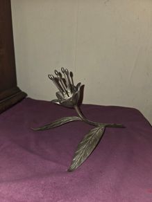 Mid Century S. Agudo Flower Petal Ashtray