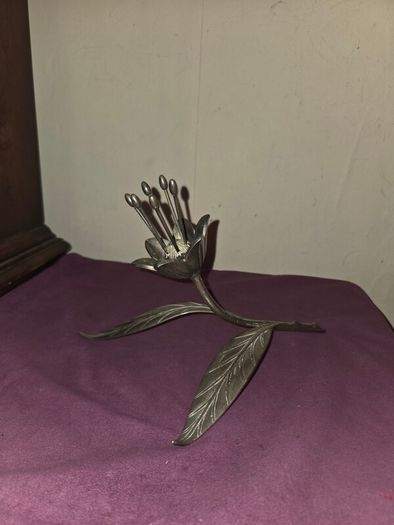 Mid Century S. Agudo Flower Petal Ashtray