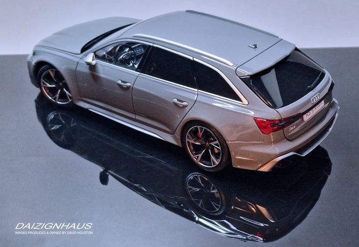 Audi RS6 C8 Avant Nardo grey 1:18 KiloWorks NEW!